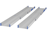 Ultralight telescopic ramp (pair) - 400kg capacity