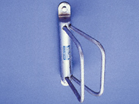 Wall mounted cycle holder, 45 degree angled