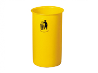 Circular polyethylene Waste Bin with open top Circular polyethylene Waste Bin with open top
