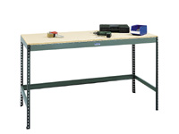 Rivetier workbench with top level only 36" deep