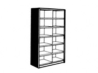 Stormor Solo 12 compartment bin unit extn bay