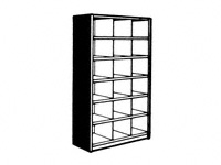Stormor Solo 18 compartment bin unit extn bay