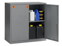 COSHH hazardous storage double door cabinet