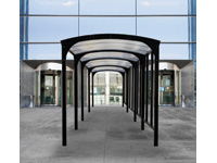 Freestanding Walkway Extension - roof and 2 sides