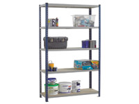 S/duty Just Shelving bay 900 x 450mm Red posts