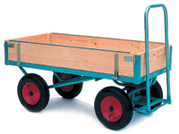 Heavy duty platform truck, 1000kg capacity
