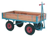 Heavy duty platform truck, 1000kg capacity