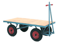 Heavy duty platform truck, 1000kg capacity