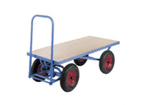 Turntable Truck, pneumatic tyres, 500kg capacity