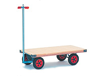 Four wheeled Truck, flat platform, 250kg cap