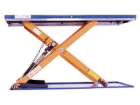 1000kg low profile scissor lift