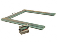 U-shape pallet scales with 2000kg capacity
