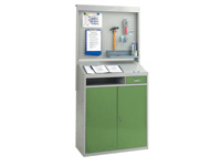 Industrial information toolholder workstation
